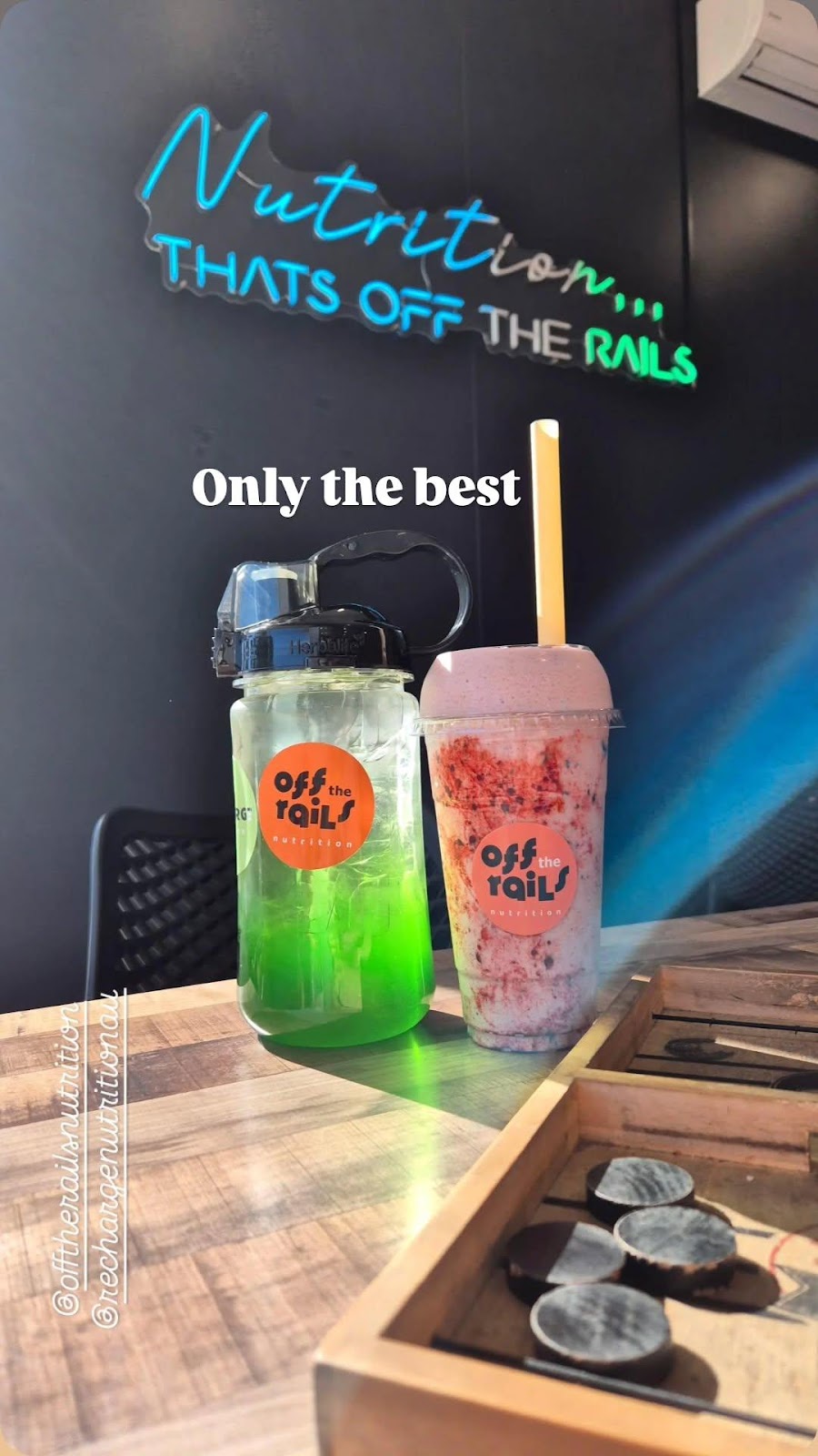 Off the Rails Nutrition | Shop 3/10 Ash Ave, Albion Park Rail NSW 2527, Australia | Phone: 0402 985 627