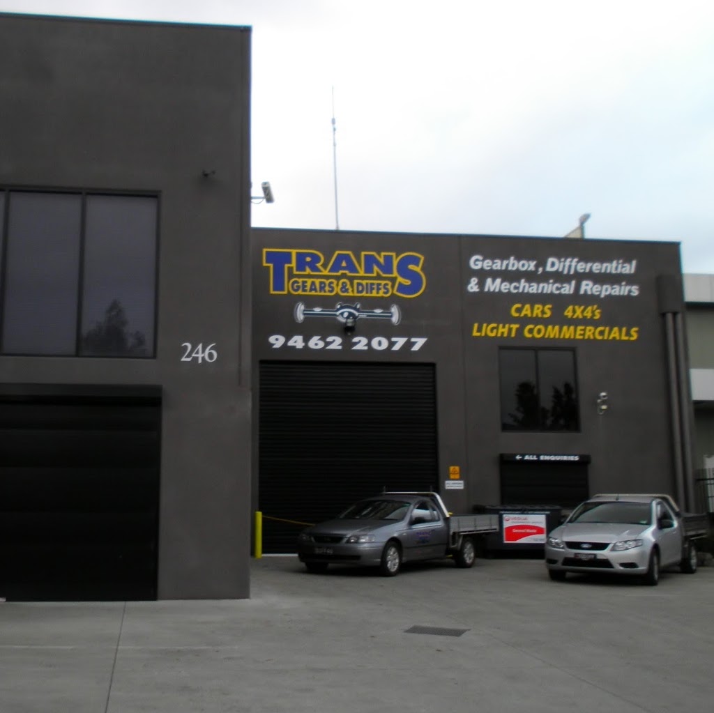 Trans Gears & Diffs | car repair | 246 Wolseley Pl, Thomastown VIC 3074, Australia | 0394622077 OR +61 3 9462 2077