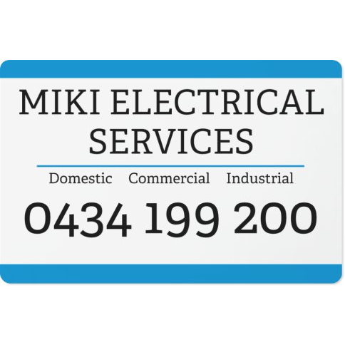 MIKI Electrical Services | 12 Azalea Cres, Calamvale QLD 4116, Australia | Phone: 0434 199 200