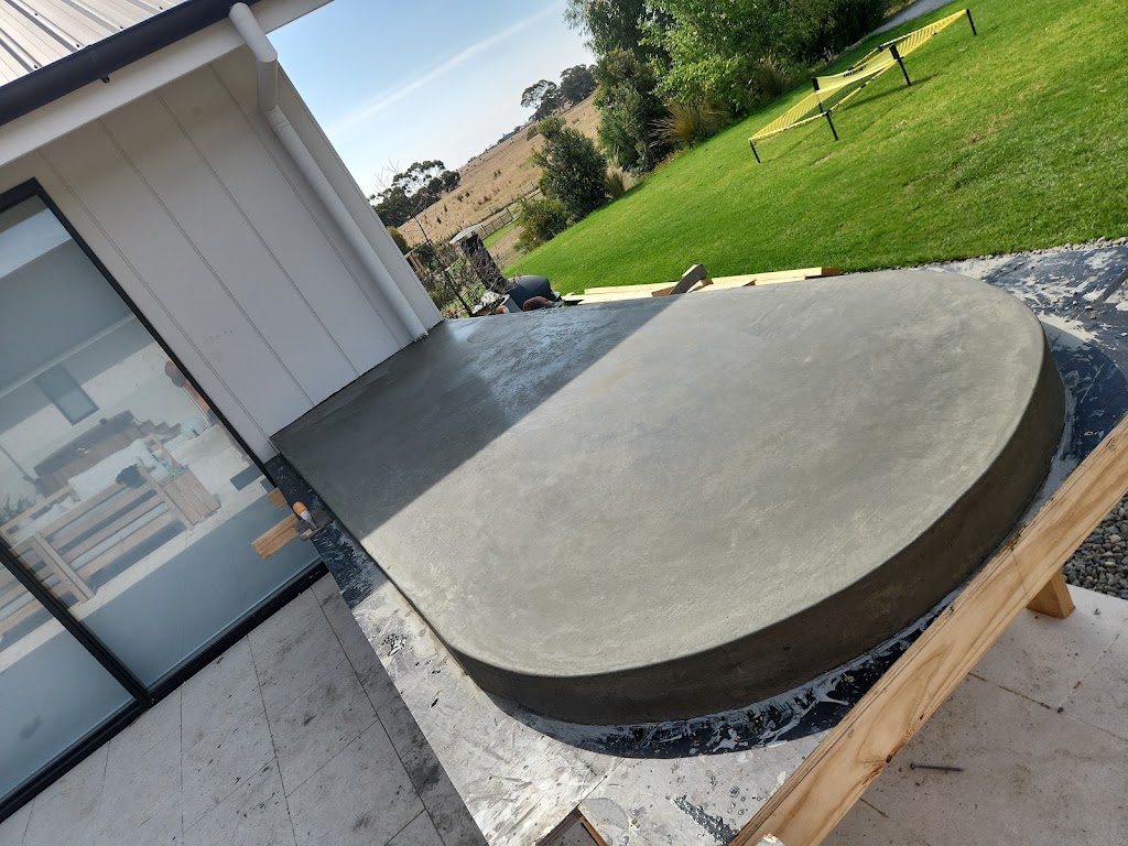 concrete creations vic | 150 Collins Rd, Irrewarra VIC 3249, Australia | Phone: 0448 055 074