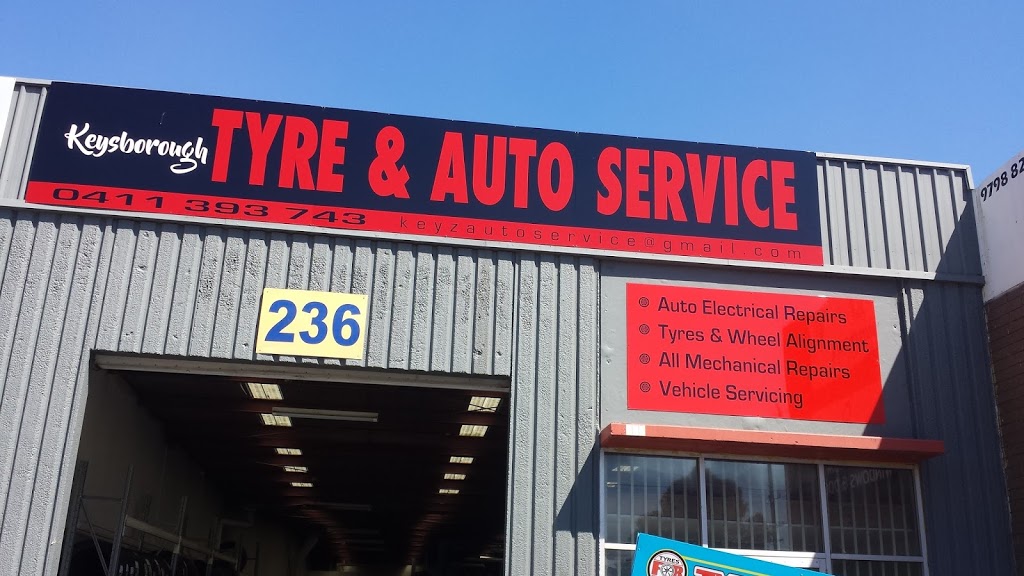 Keysborough Tyre & Auto Service | car repair | 236 Cheltenham Rd, Keysborough VIC 3173, Australia | 0387126168 OR +61 3 8712 6168