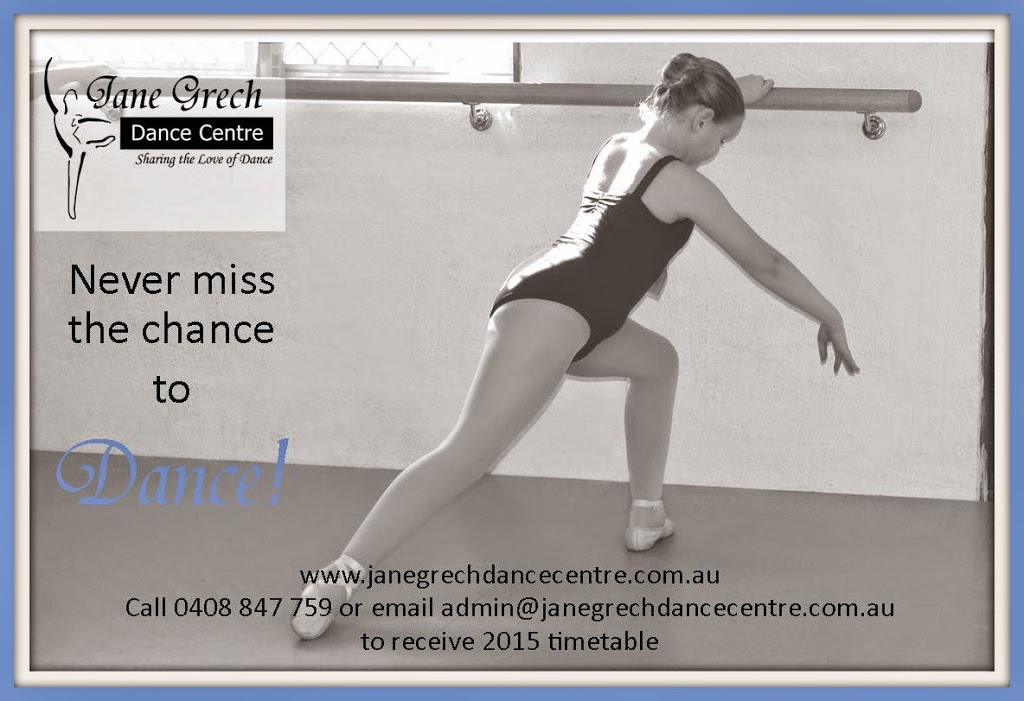 Jane Grech Dance Centre |  | Unit 4/247 Milne Rd, Modbury North SA 5092, Australia | 0408847759 OR +61 408 847 759