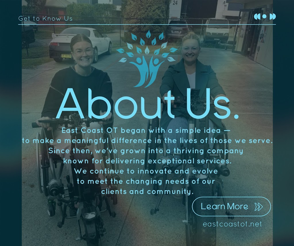 East Coast Occupational Therapy | Unit 2/100 Ocean Dr, Port Macquarie NSW 2444, Australia | Phone: 0438 268 708