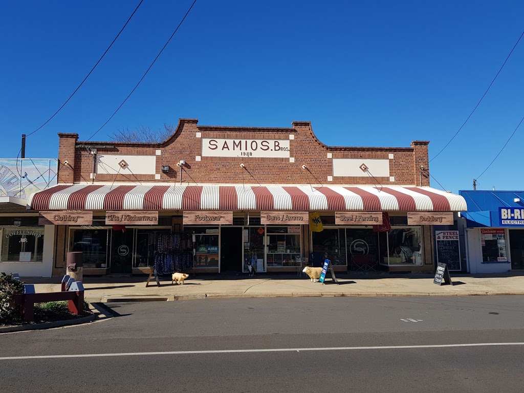 Samios Trading Post | 36-40 Cambridge St, Mitchell QLD 4465, Australia | Phone: (07) 4623 1161