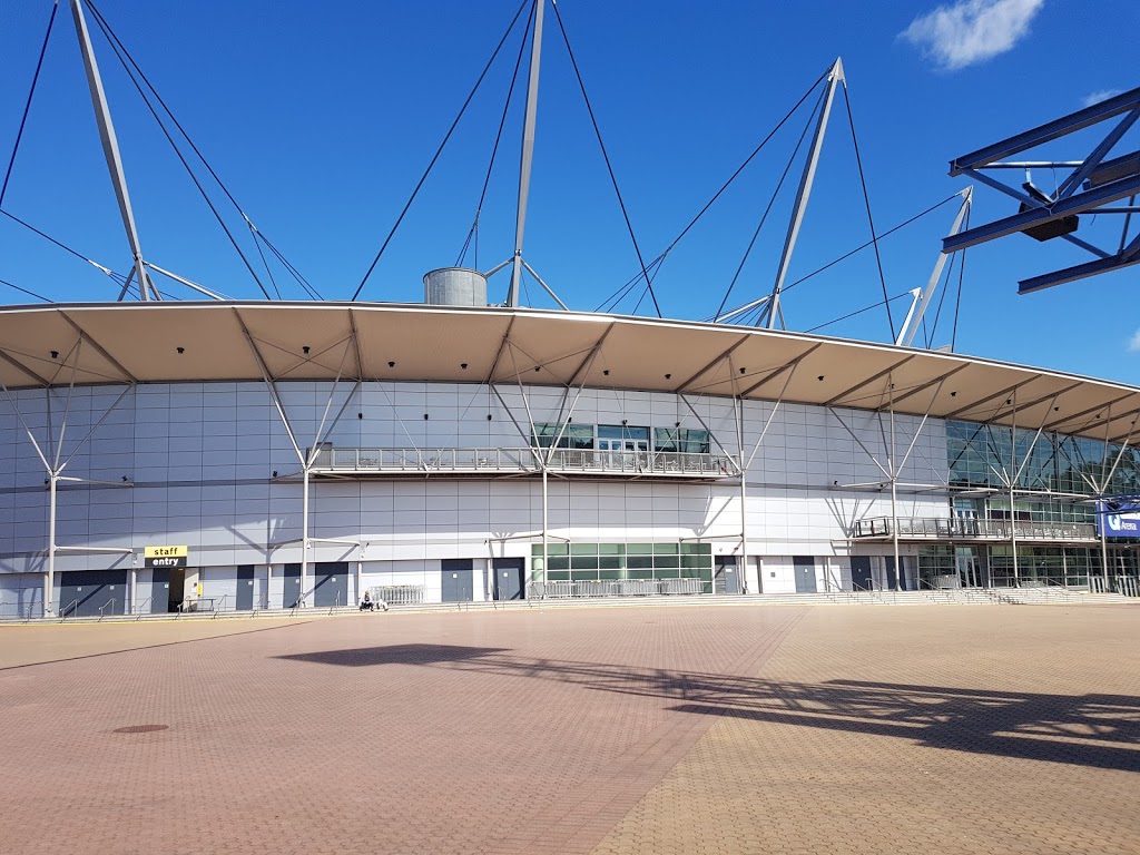 Qudos Bank Arena | stadium | Olympic Blvd, Sydney Olympic Park NSW 2127, Australia | 0287654321 OR +61 2 8765 4321