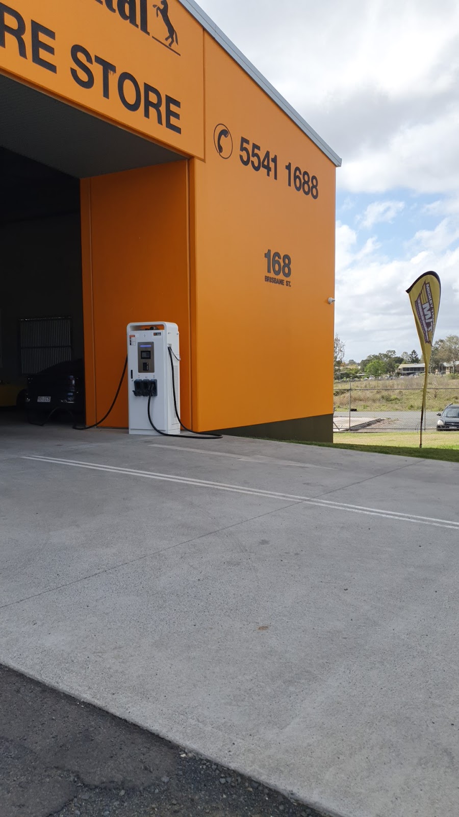 Chargefox Charging Station | 168 Brisbane St, Beaudesert QLD 4285, Australia | Phone: 1300 518 038