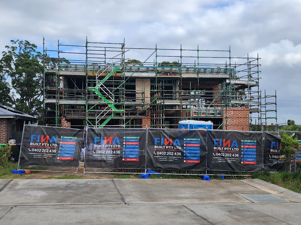FINA BUILT PTY LTD | 19A Horsley Rd, Revesby NSW 2212, Australia | Phone: 1300 309 189