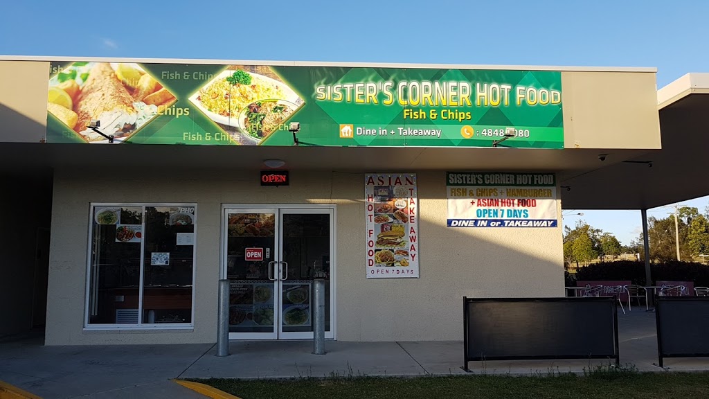 Sisters Corner Hot Food | restaurant | shop 4/2 Middle Rd, Gracemere QLD 4702, Australia | 48486080 OR +61 48486080