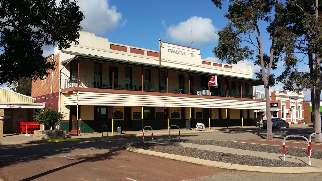 Commercial Hotel Dowerin | lodging | 4 Stewart St, Dowerin WA 6461, Australia | 0896311206 OR +61 8 9631 1206