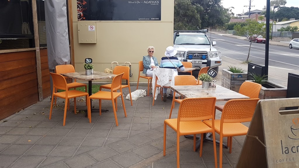 Agathas Licensed Cafe | cafe | 1 Gawler St, Port Noarlunga SA 5167, Australia | 0883844393 OR +61 8 8384 4393