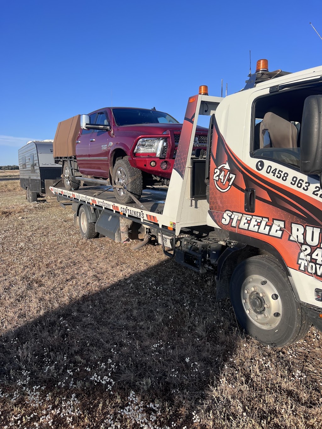 Steele Rudd 24 Hr Towing | 65 Grimes Rd, Clifton QLD 4361, Australia | Phone: 0458 963 222