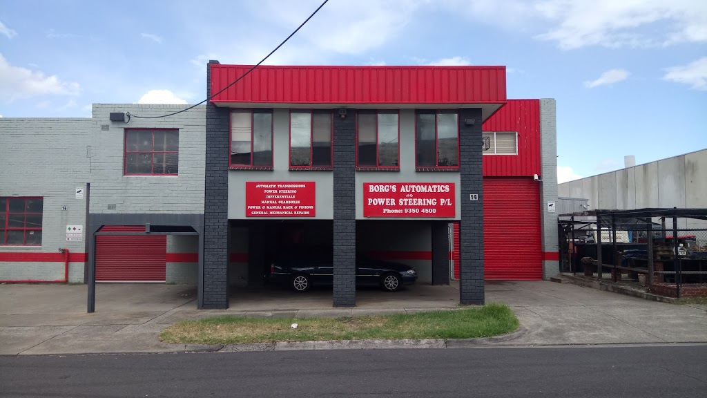 Borgs Automatics | car repair | 12/16 Guilfoyle Ave, Coburg North VIC 3058, Australia | 0393504500 OR +61 3 9350 4500