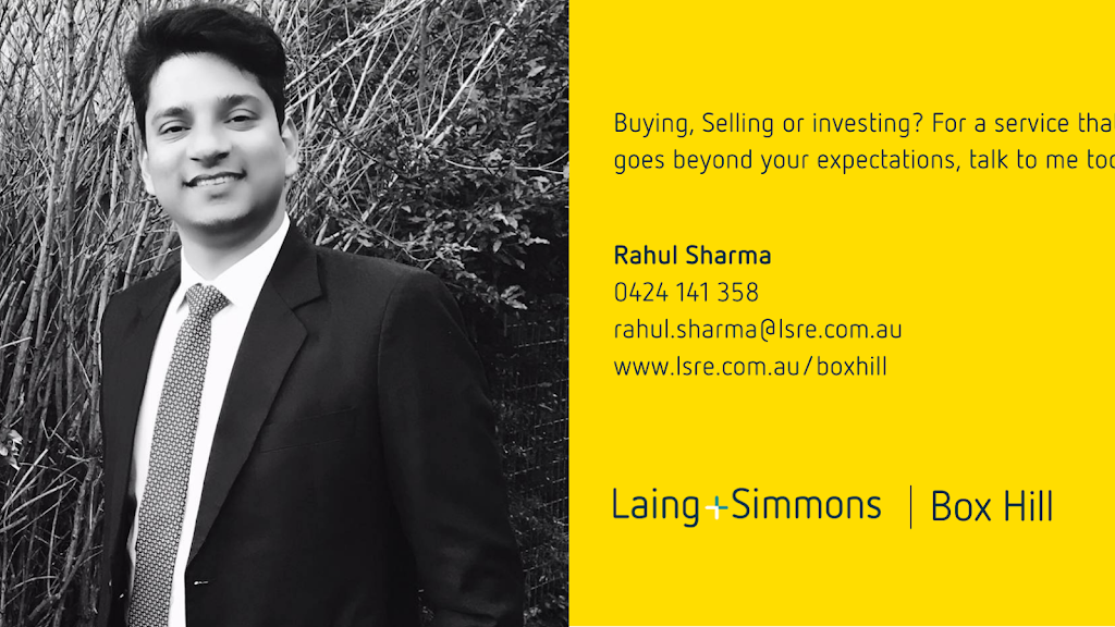 Rahul Sharma - Laing+Simmons | real estate agency | 1.02/320 Annangrove Rd, Rouse Hill NSW 2155, Australia | 0424141358 OR +61 424 141 358