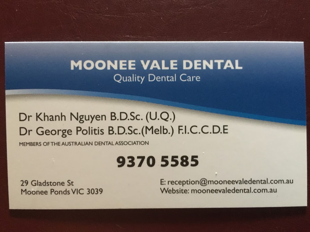 Politis G | dentist | 29 Gladstone St, Moonee Ponds VIC 3039, Australia | 0393705585 OR +61 3 9370 5585