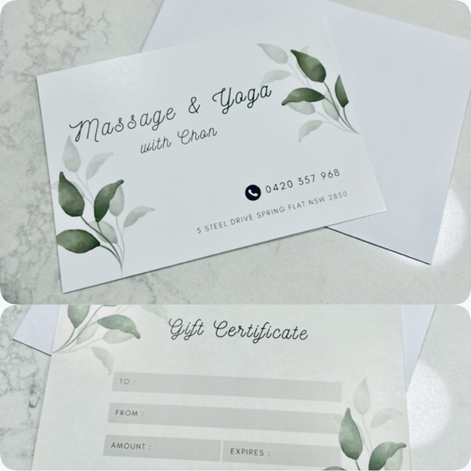 Massage & Yoga with Chon | 5 Steel Dr, Spring Flat NSW 2850, Australia | Phone: 0420 357 968