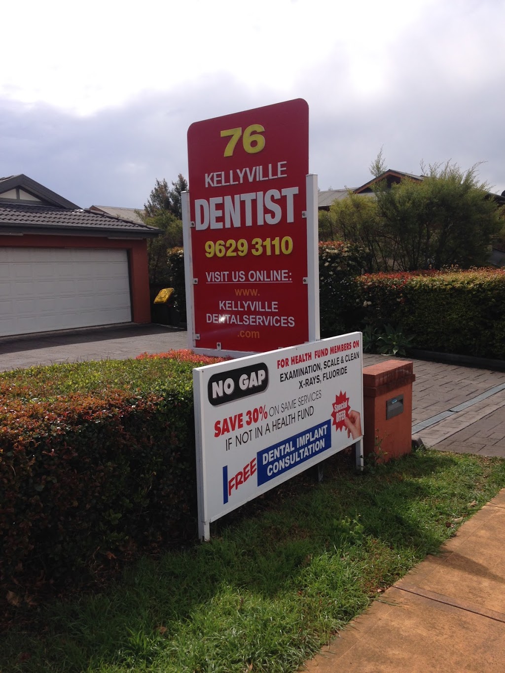 Kellyville Dental Services | dentist | 76 Wrights Rd, Kellyville NSW 2155, Australia | 0296293110 OR +61 2 9629 3110