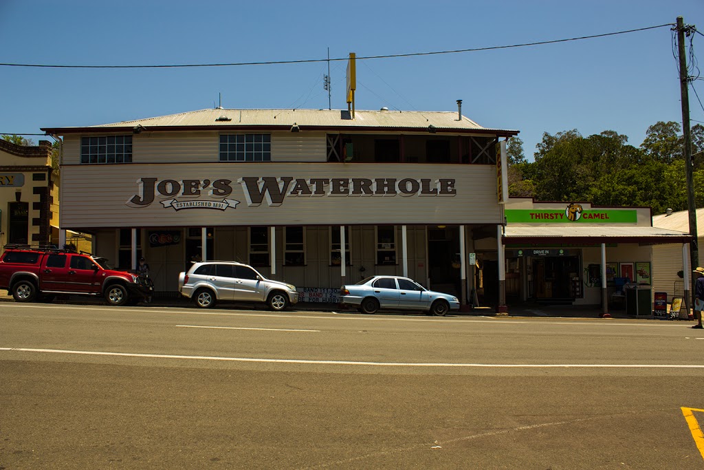 Joes Waterhole Hotel | store | 85 Memorial Dr, Eumundi QLD 4562, Australia | 0754428144 OR +61 7 5442 8144