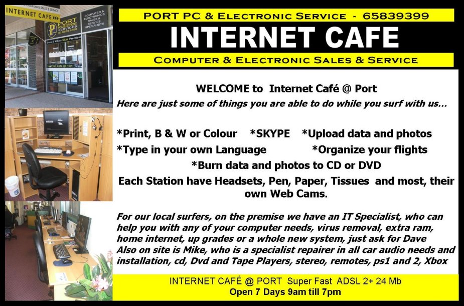 Port PC & Electronic Services | electronics store | 138 William St, Port Macquarie NSW 2444, Australia | 0265839399 OR +61 2 6583 9399