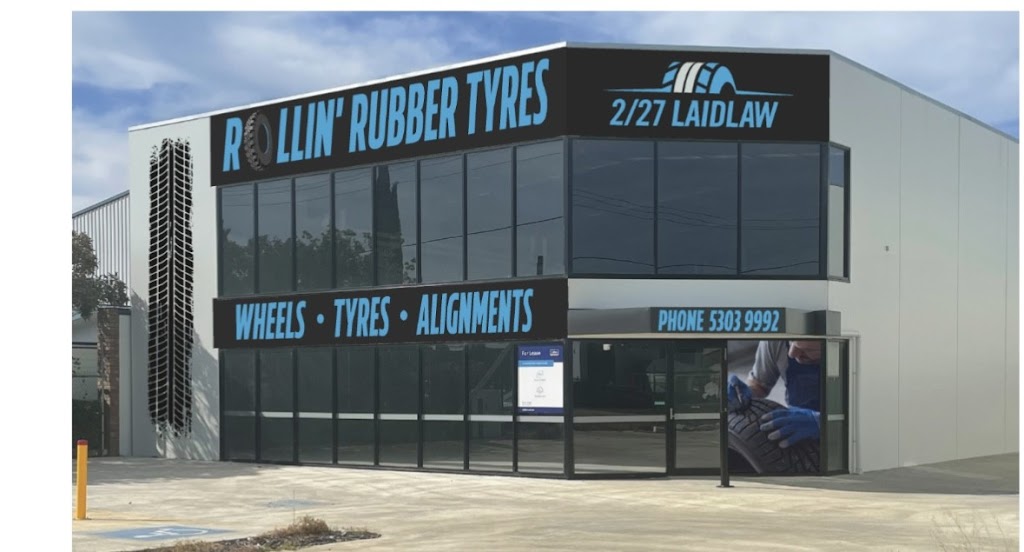 Rollin Rubber Tyres | 27 Laidlaw Dr, Delacombe VIC 3356, Australia | Phone: (03) 5303 9992