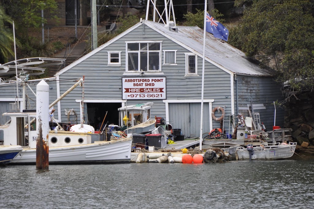 Abbotsford Point Boat Shed | 617 Great N Rd, Abbotsford NSW 2046, Australia | Phone: (02) 9713 8621