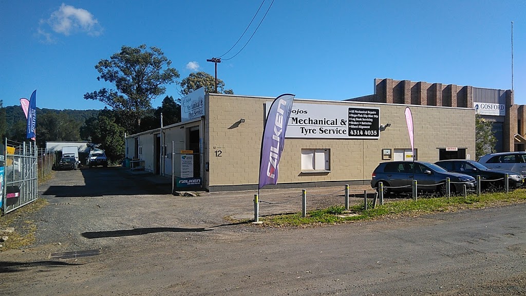 Sojos Mechanical and Tyre Service | car repair | 12 Young St, West Gosford NSW 2250, Australia | 0243144035 OR +61 2 4314 4035