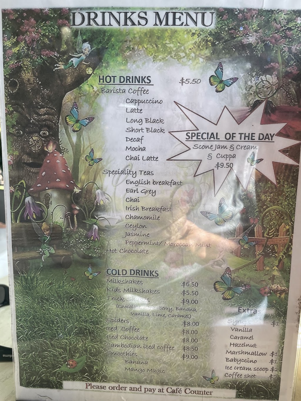 Twisted Wonderland Café | 5 Strouds Rd, Bonville NSW 2450, Australia | Phone: (02) 6653 4766