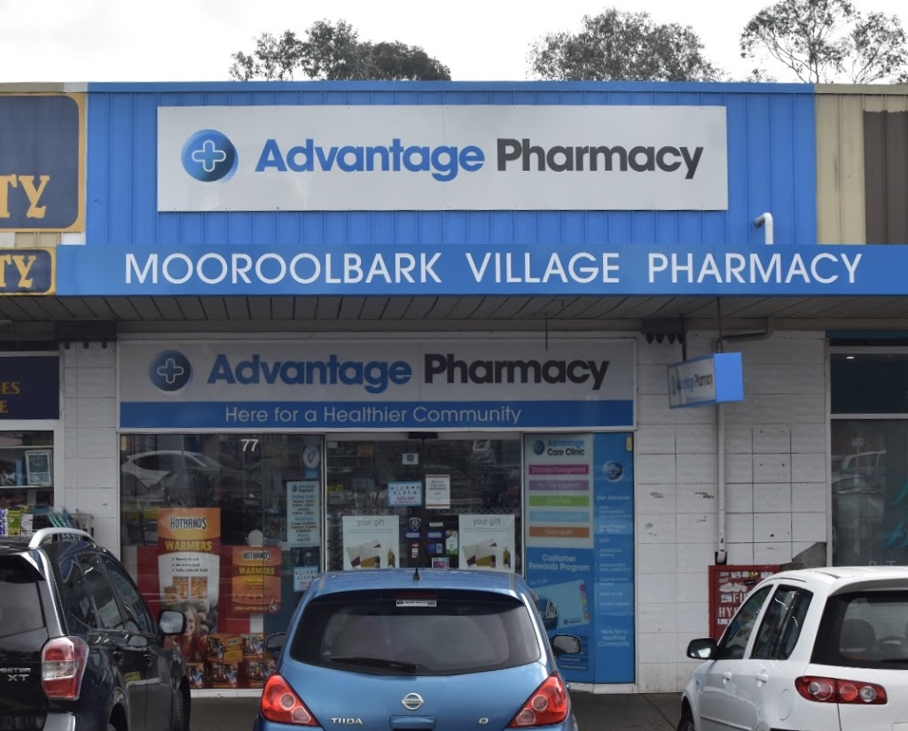 Mooroolbark Village Pharmacy | pharmacy | 9/77 Brice Ave, Mooroolbark VIC 3138, Australia | 0397267178 OR +61 3 9726 7178