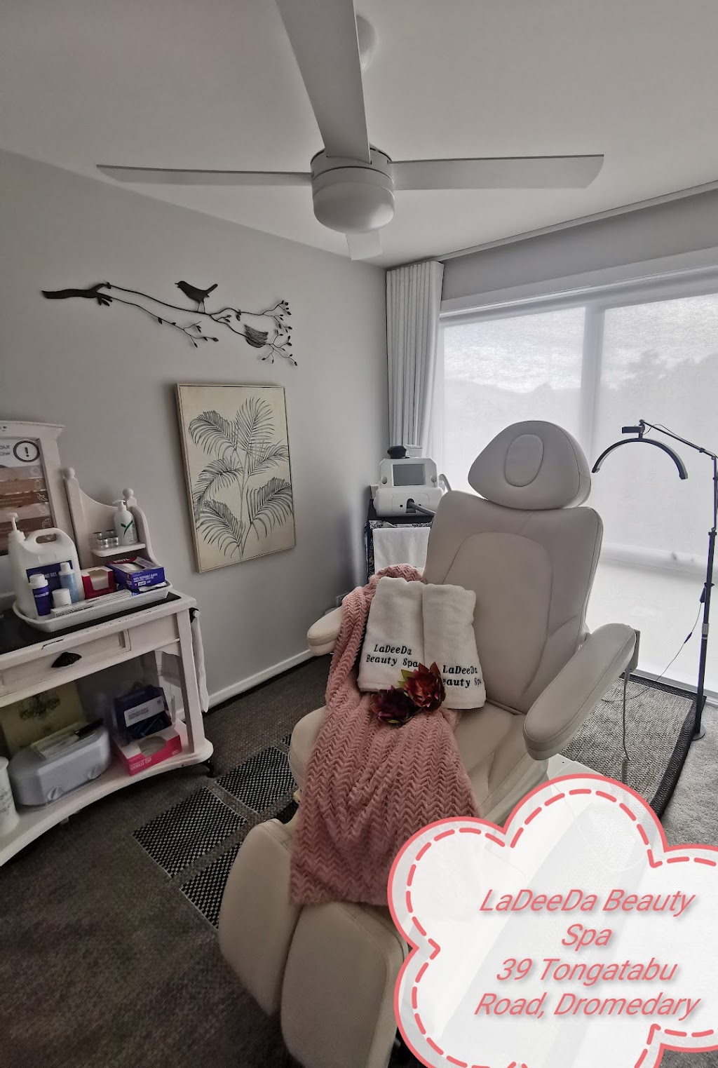 LaDeeDa Beauty Spa | 39 Tongatabu Rd, Dromedary TAS 7030, Australia | Phone: 0417 628 661