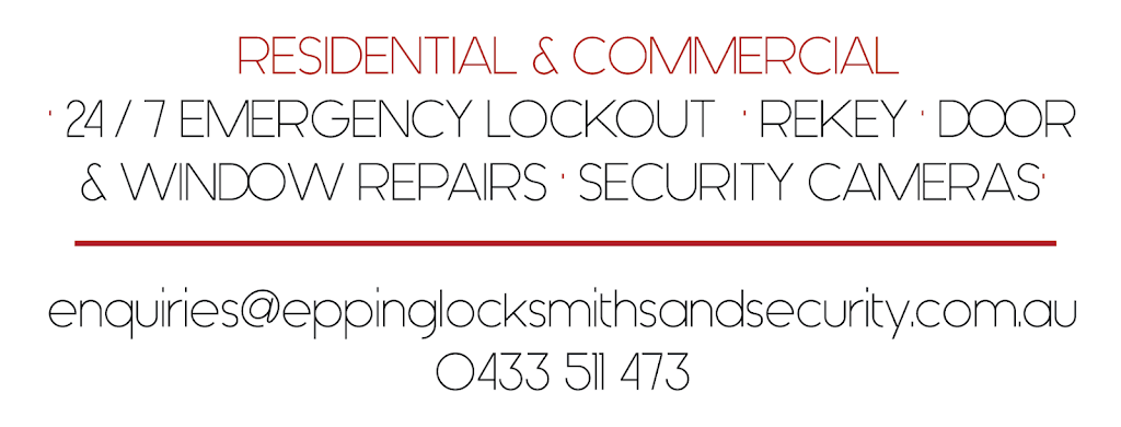 Epping Locksmiths and Security | locksmith | 1 Wingrove Ave, Epping NSW 2121, Australia | 0433511473 OR +61 433 511 473