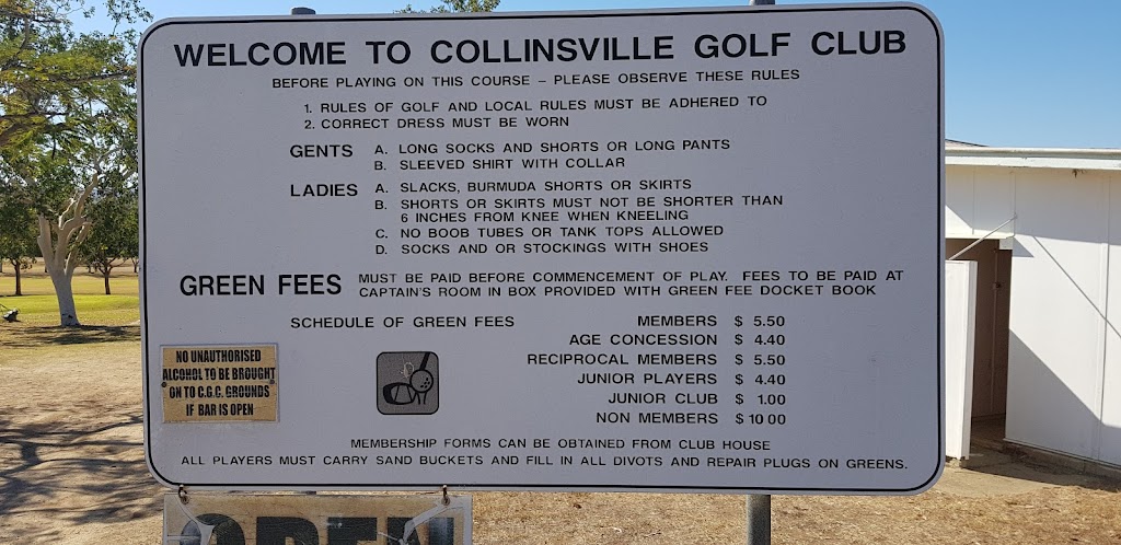 Collinsville Golf Course |  | Collinsville QLD 4804, Australia | 0747855352 OR +61 7 4785 5352