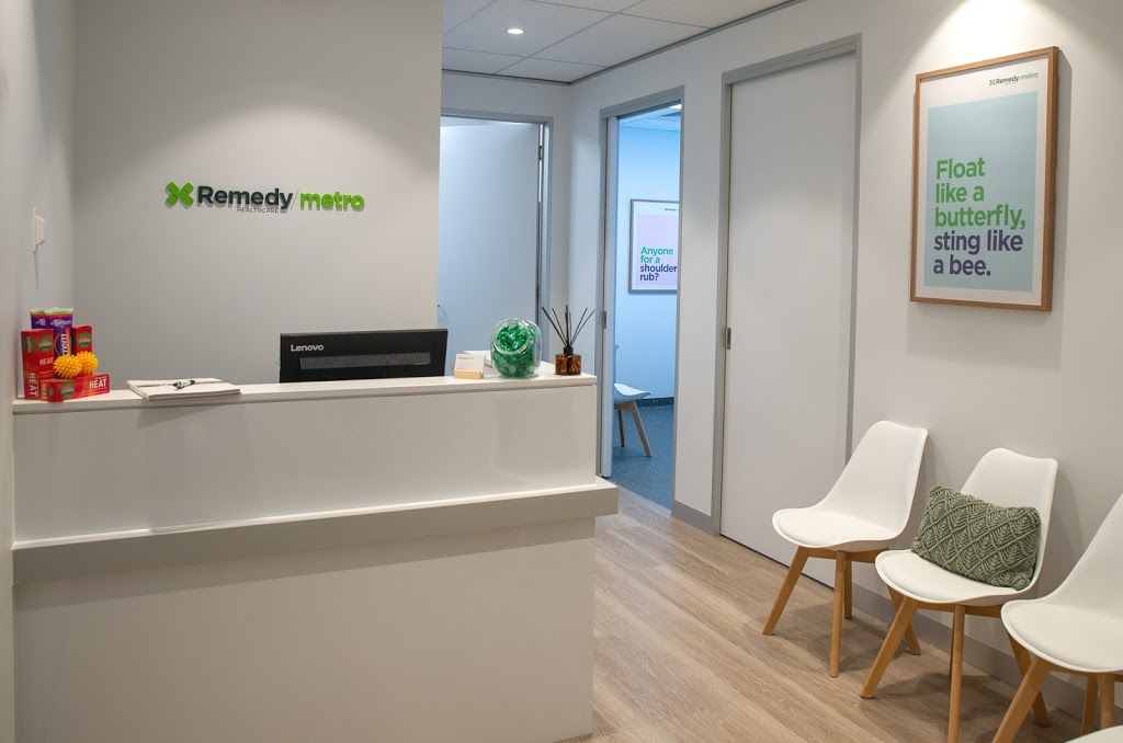 Remedy Healthcare Metro | physiotherapist | Ground Floor/11 Little Lonsdale St, Melbourne VIC 3000, Australia | 1800102112 OR +61 1800 102 112