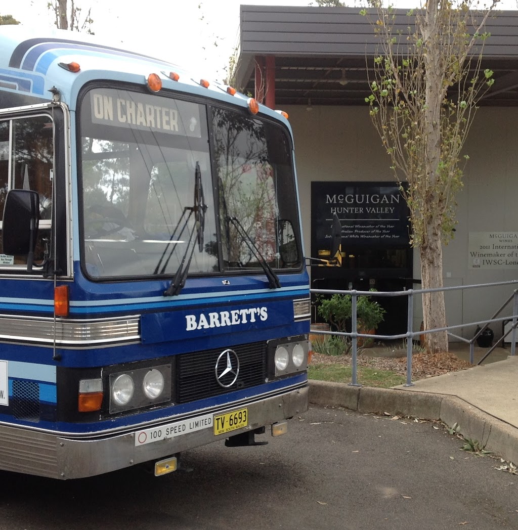 Barretts Charter Coaches | 29 Richmond St, Kitchener NSW 2325, Australia | Phone: (02) 4990 4410