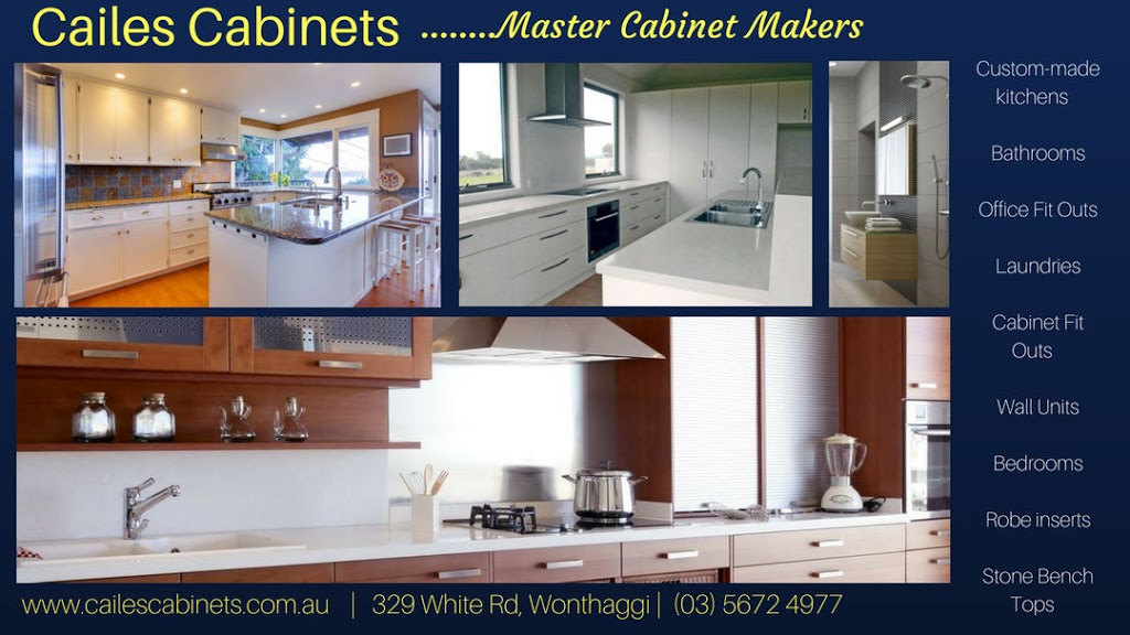 Cailes Cabinets | home goods store | Factory 2/329 White Rd, Wonthaggi VIC 3995, Australia | 0356724977 OR +61 3 5672 4977