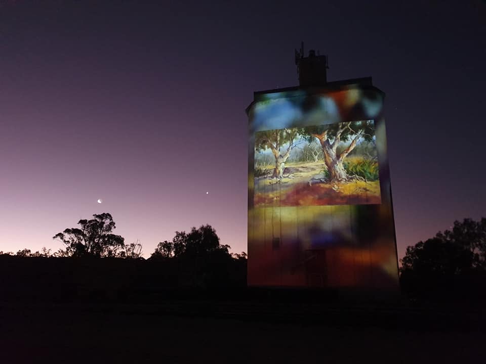 Quorn Silo Light Show | tourist attraction | Railway Terrace, Quorn SA 5433, Australia | 1800220980 OR +61 1800 220 980