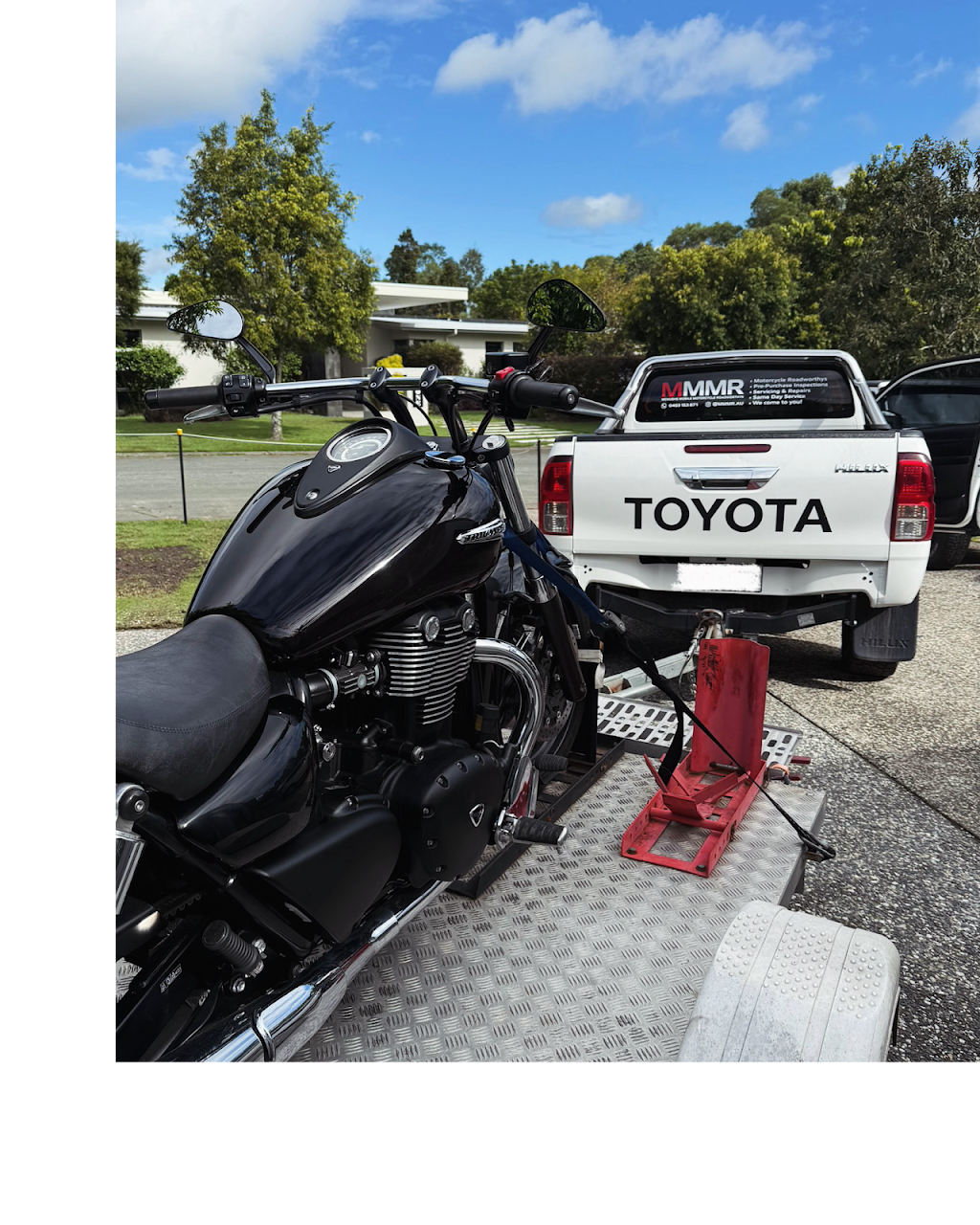 MCHUGH’S MOBILE MOTORCYCLE ROADWORTHYS (MMMR) | Riverstone Crossing, Maudsland QLD 4210, Australia | Phone: 0403 153 871