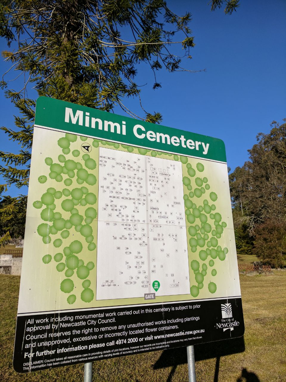 Minmi Cemetery | 20 Minmi Rd, Minmi NSW 2287, Australia