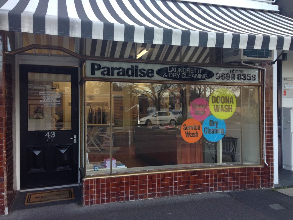 Paradise Laundrette | laundry | 43 Victoria Ln, Albert Park VIC 3206, Australia | 0396998358 OR +61 3 9699 8358