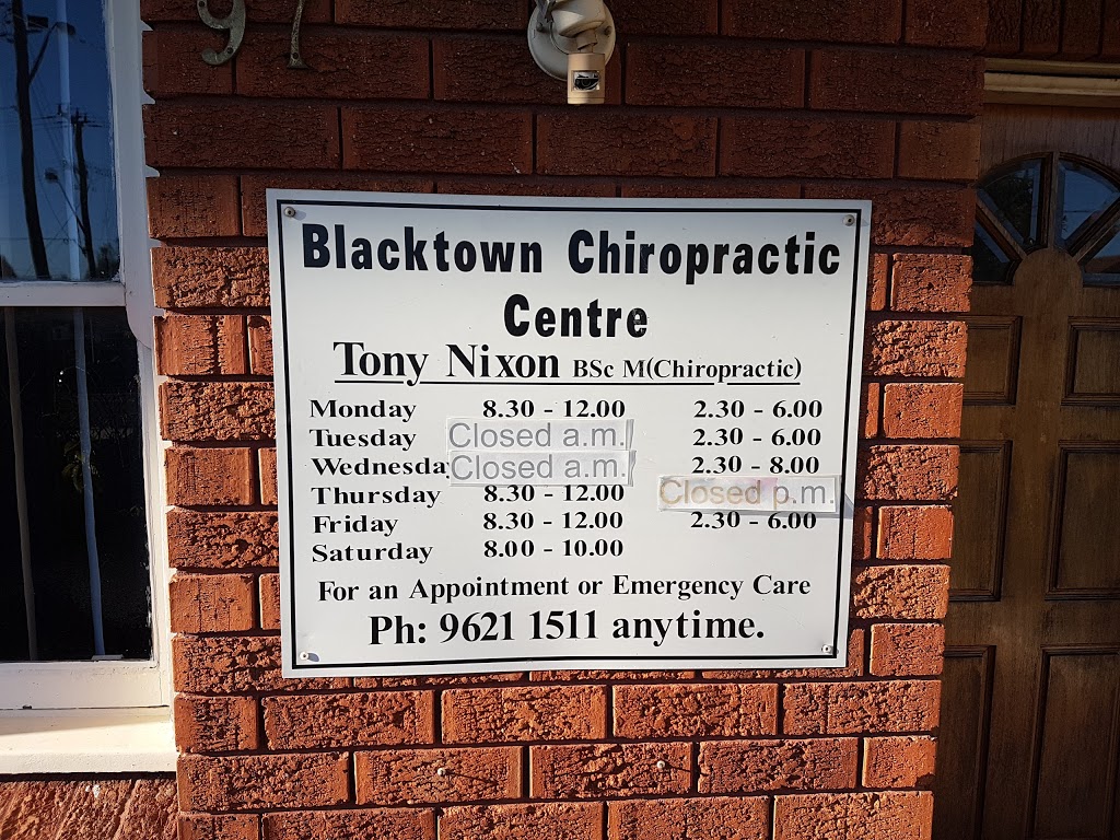 Blacktown Chiropractic Centre | health | 97 Richmond Rd, Blacktown NSW 2148, Australia | 0296211511 OR +61 2 9621 1511