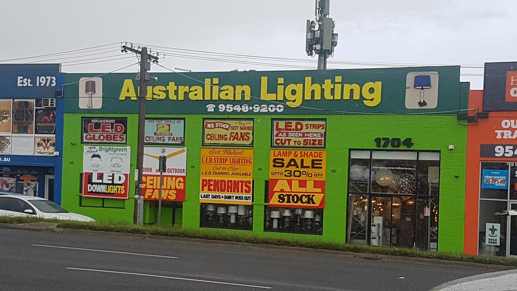 Australian Lighting | home goods store | 1704 Princes Hwy, Oakleigh East VIC 3166, Australia | 0395489200 OR +61 3 9548 9200