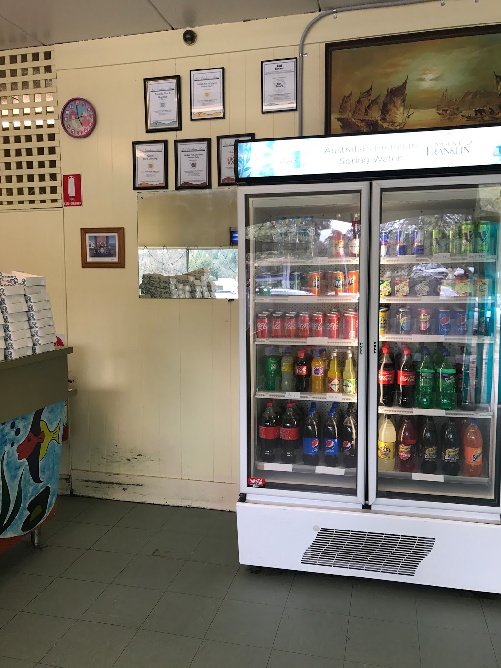 Fairhills Fish & Chippery | meal takeaway | 14 Manuka Dr, Ferntree Gully VIC 3156, Australia | 0382018345 OR +61 3 8201 8345