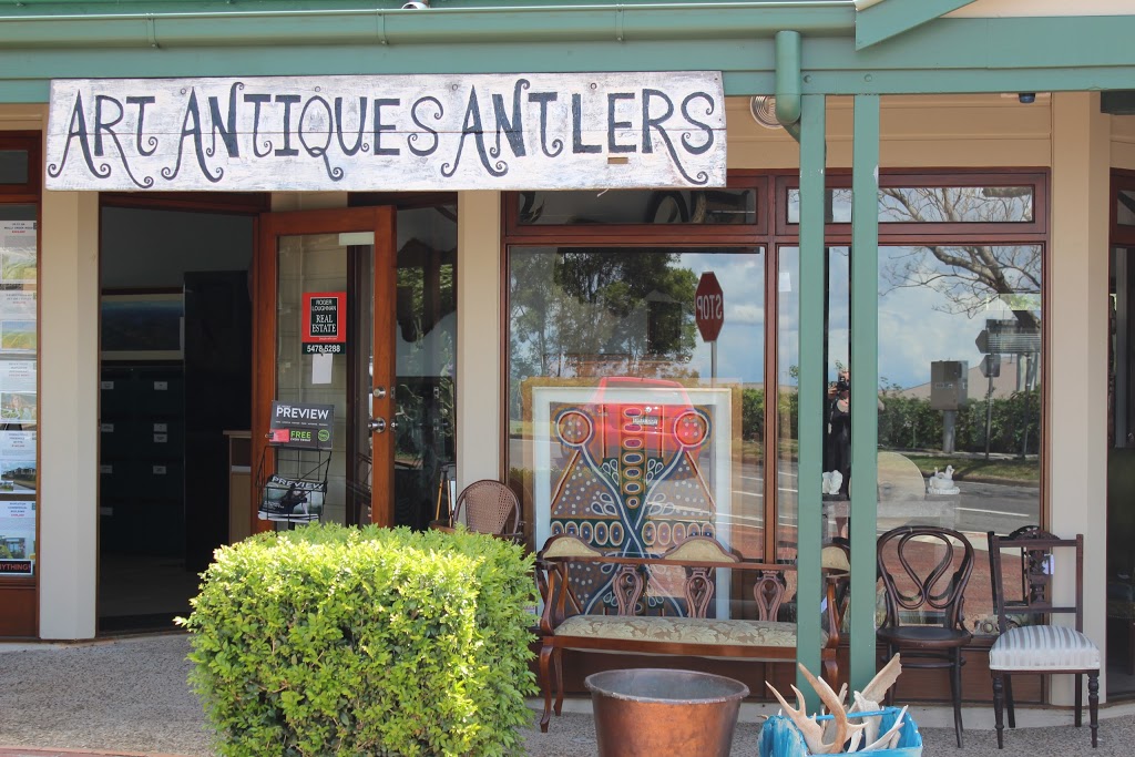 Art Antiques Antlers | art gallery | Nambour - Mapleton Rd, Mapleton QLD 4560, Australia | 0414782079 OR +61 414 782 079