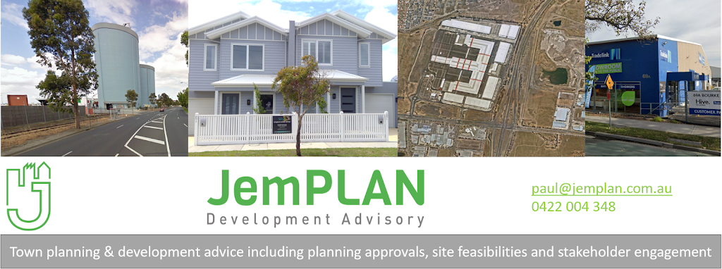 JemPLAN Development Advisory | 20 Sandra Grove, Bentleigh VIC 3204, Australia | Phone: 0422 004 348