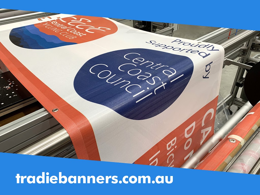 Tradie Banners | 1/52 Centennial Cct, Byron Bay NSW 2481, Australia | Phone: 0434 552 725