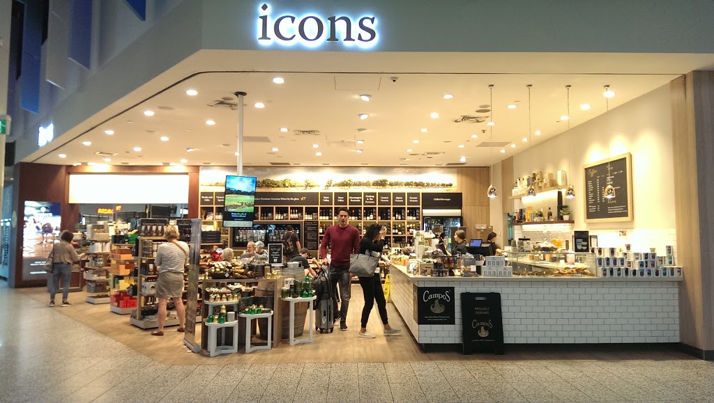 Icons | store | Melbourne Airport (MEL) Concourse F Melb. Airport Terminal 3 3043, Tullamarine VIC 3043, Australia