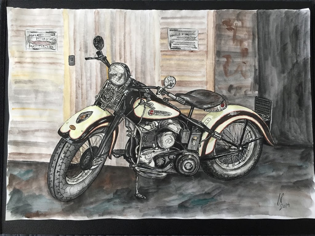 CP Motorcycle Paintings | 5/26 Grove St, Birchgrove NSW 2041, Australia | Phone: 0413 331 898