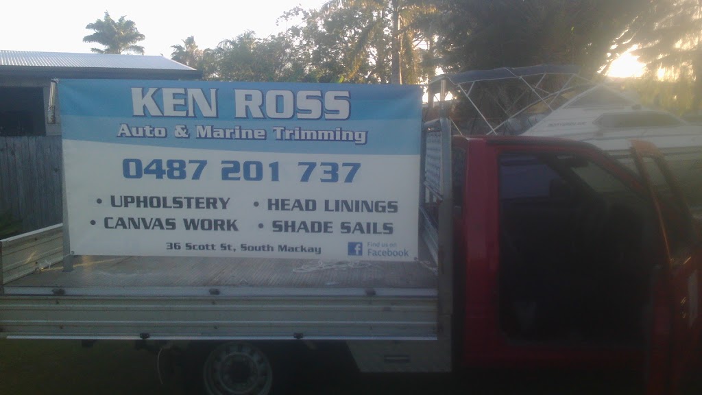 Ken Ross Marine and Auto Trimming | car repair | 36 Scott St, South Mackay QLD 4740, Australia | 0487201737 OR +61 487 201 737