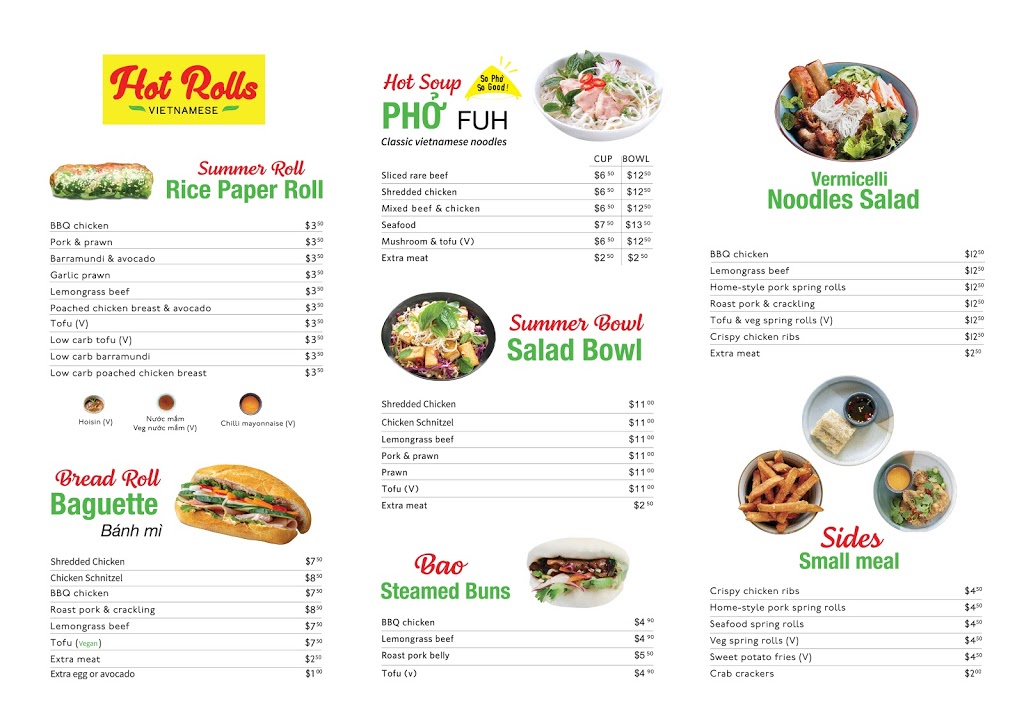 Hot Rolls Vietnamese Takeaway | restaurant | 209A Coogee Bay Rd, Coogee NSW 2034, Australia | 0291676626 OR +61 2 9167 6626