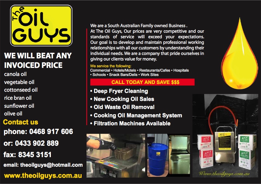 THE OIL GUYS - COOKING OIL - South Australia | store | South Terrace, Wingfield SA 5013, Australia | 1300856705 OR +61 1300 856 705