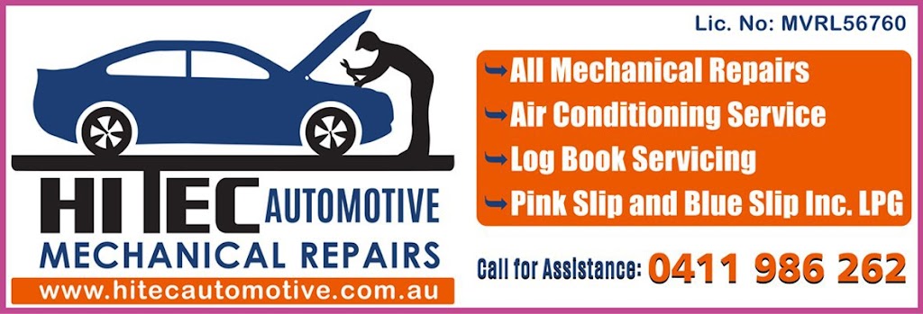 Hitec Automotive | car repair | 37 Rosedale Ave, Greenacre NSW 2190, Australia | 0411986262 OR +61 411 986 262