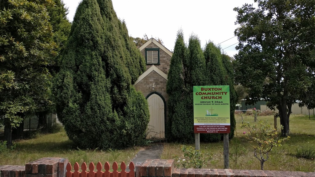 Buxton Community Church | church | 8 W Parade, Buxton NSW 2571, Australia | 0499485365 OR +61 499 485 365